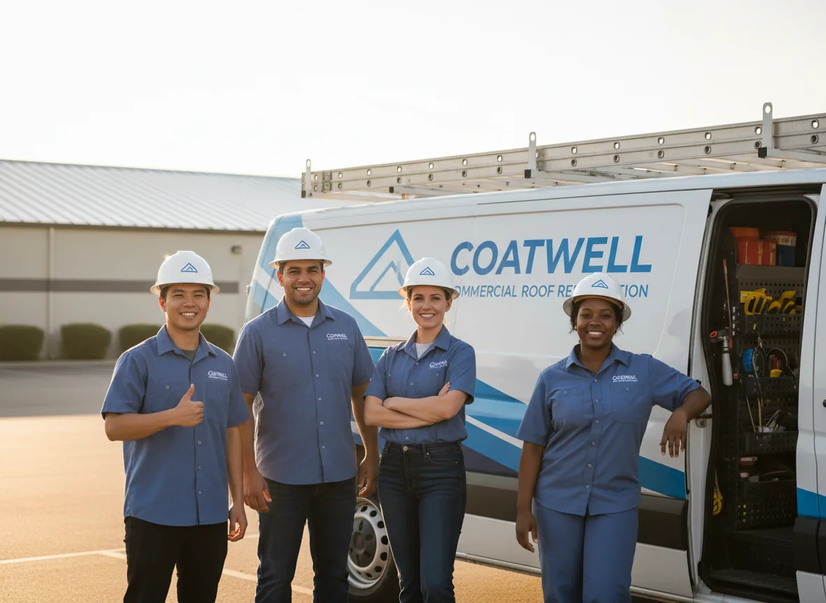 Commercial roof coating company in Republic, PA